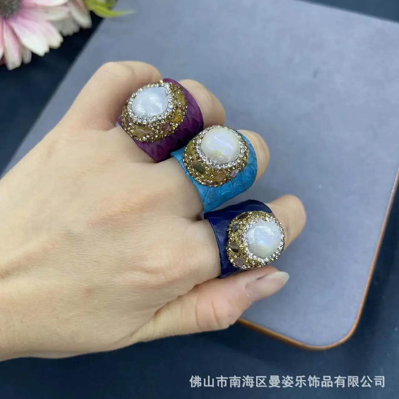 Anillo abierto de piel de serp - Women'S Fashion E Commerce reseña y precio