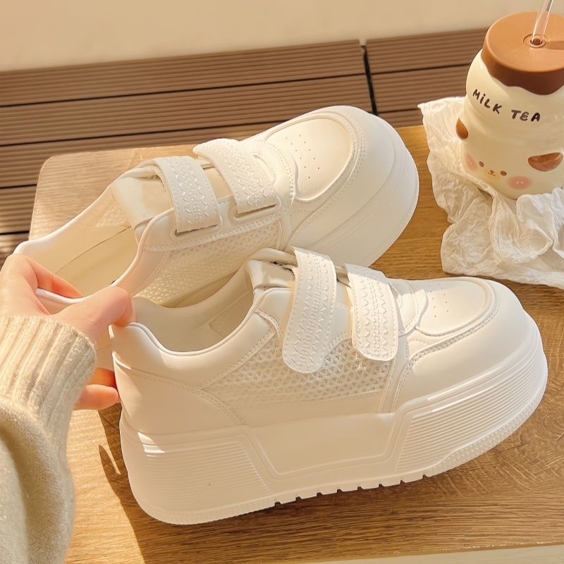 Zapatillas de Plataforma con V - Women'S Fashion Velcro Sneakers reseña y precio