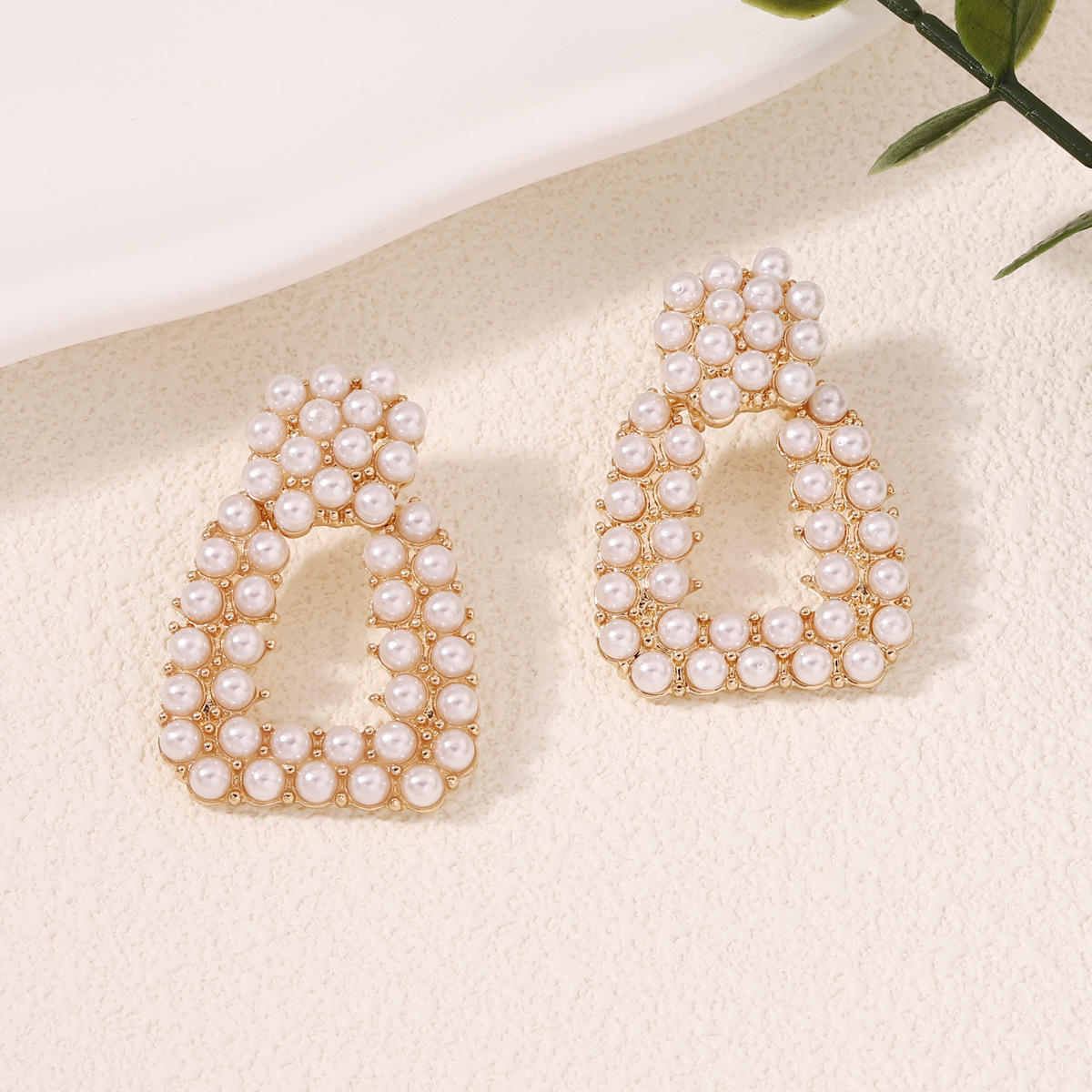 Pendientes de moda con perlas  - Women'S Fashion E Commerce reseña y precio