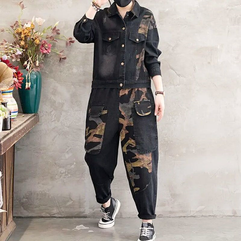 2025 otoño chaqueta vaquera tr - Women'S Fashion Denim Jacket reseña y precio
