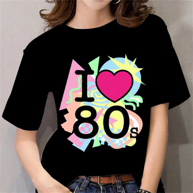 Camiseta de mujer de los años  - Women Fashion 80S reseña y precio