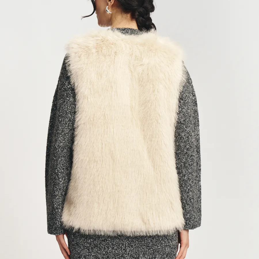 Chaleco de Piel Sintética para - Women'S Fashion Gilet reseña y precio