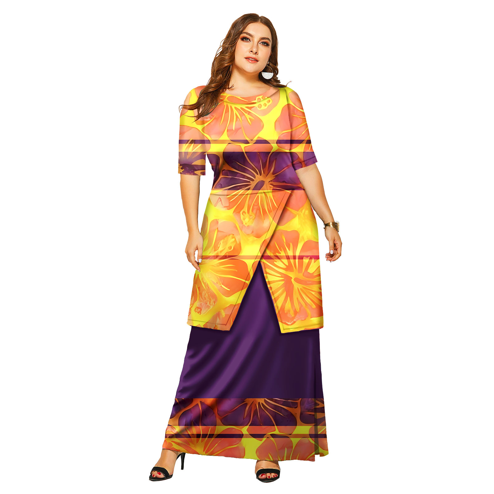 Conjunto de Ropa Hawaiana con  - Women'S Fashion Dresses Images reseña y precio