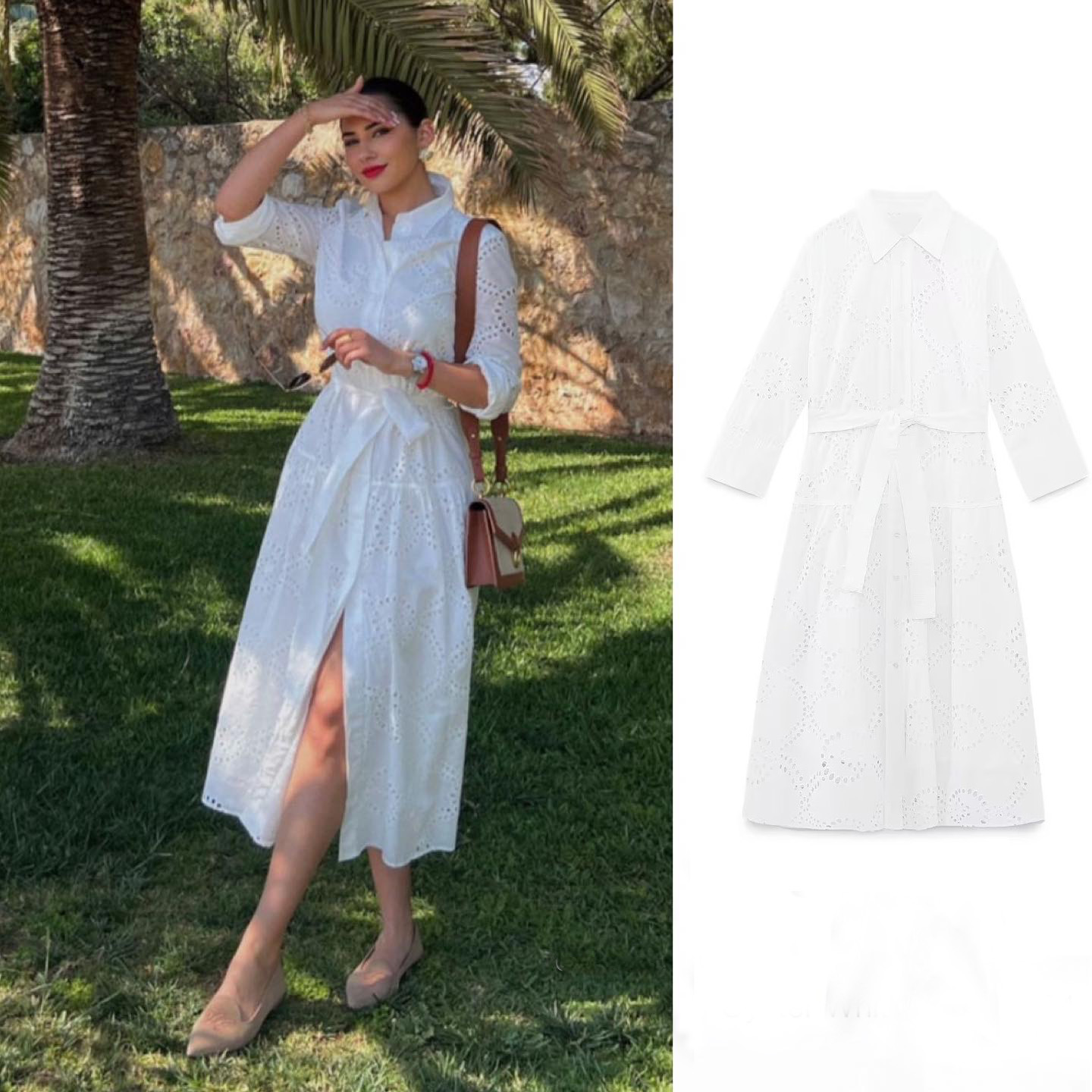 Vestido bordado de manga larga - Women'S Fashion Dresses Images reseña y precio