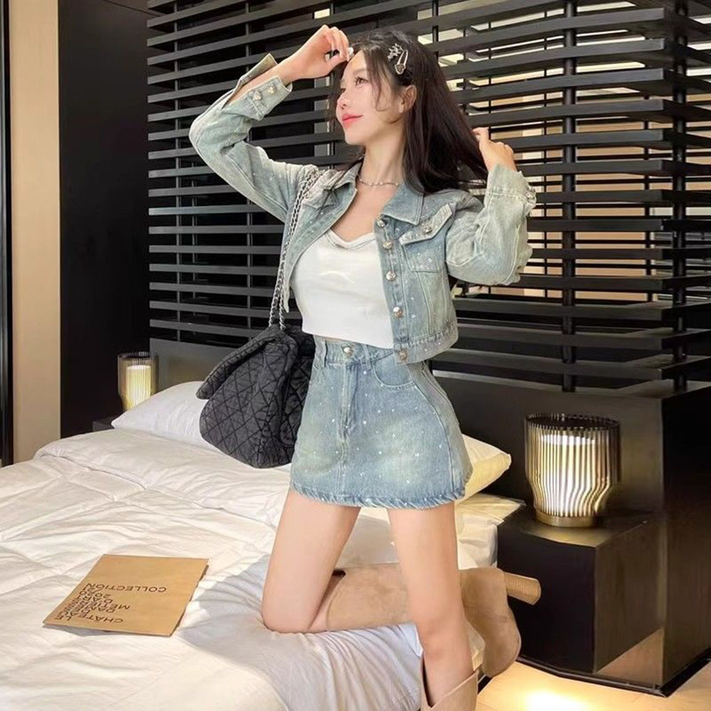 Chaqueta de mezclilla con temp - Women'S Fashion Denim Jacket reseña y precio