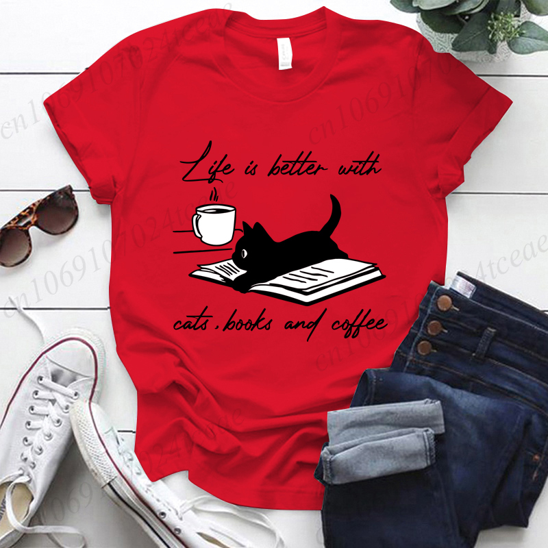 La vida es mejor con gatos, li - Women Fashion Quotes reseña y precio