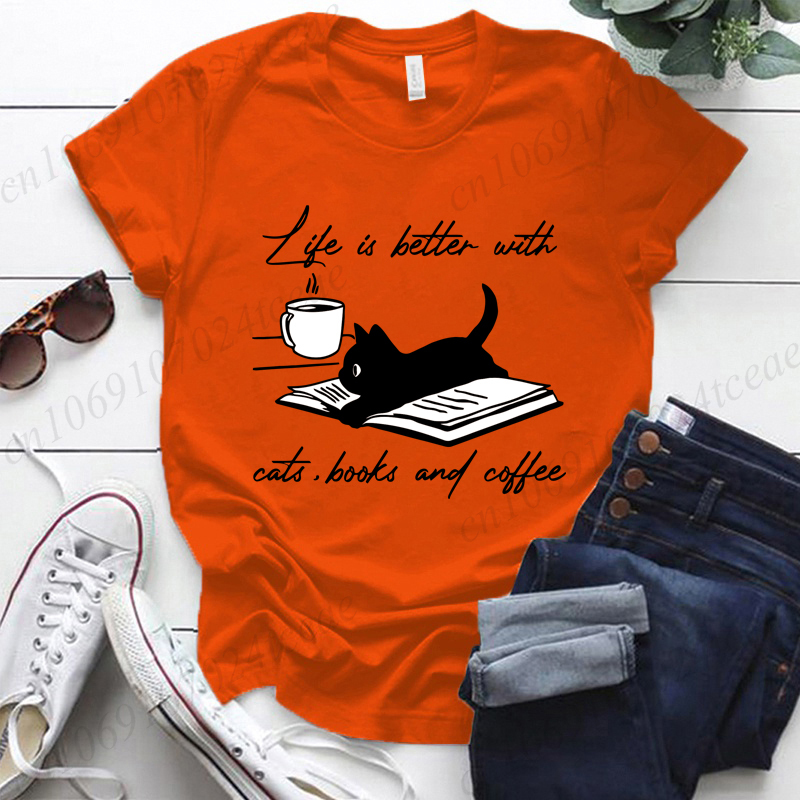 La vida es mejor con gatos, li - Women Fashion Quotes reseña y precio