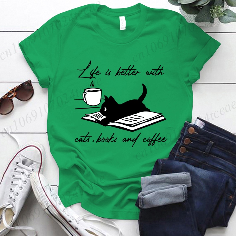 La vida es mejor con gatos, li - Women Fashion Quotes reseña y precio
