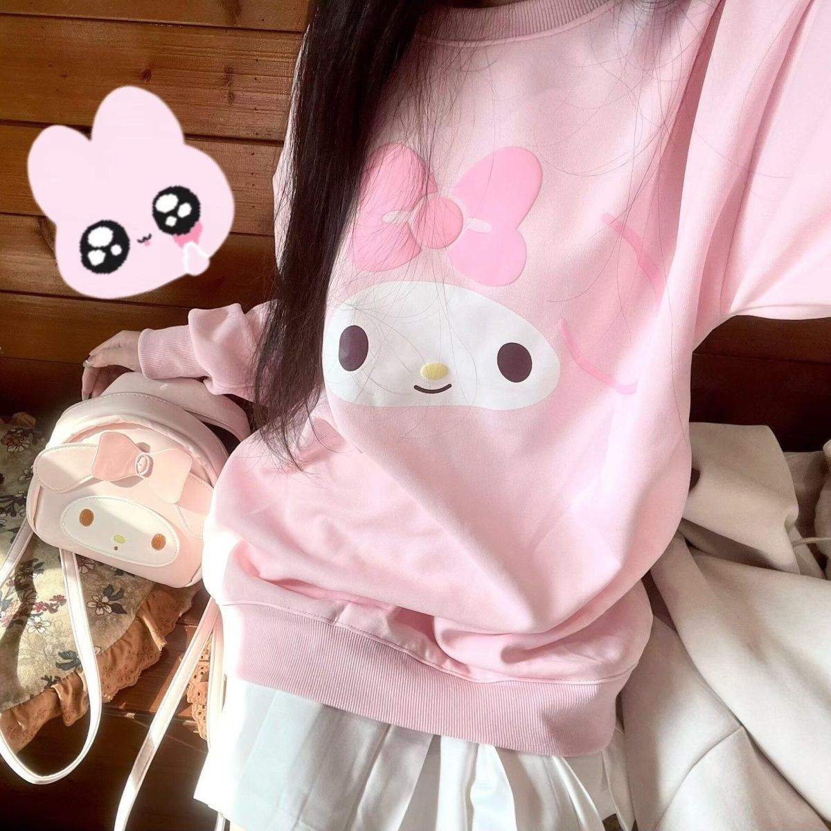 Sudadera con Capucha Sanrio He - Hoodie Women Oversized reseña y precio