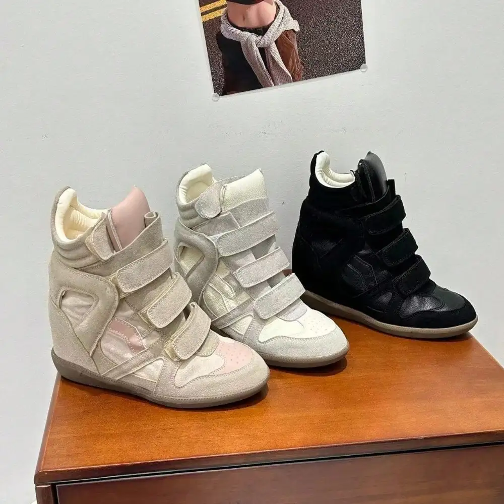 Zapatillas Deportivas de Plata - Women'S Fashion Velcro Sneakers reseña y precio