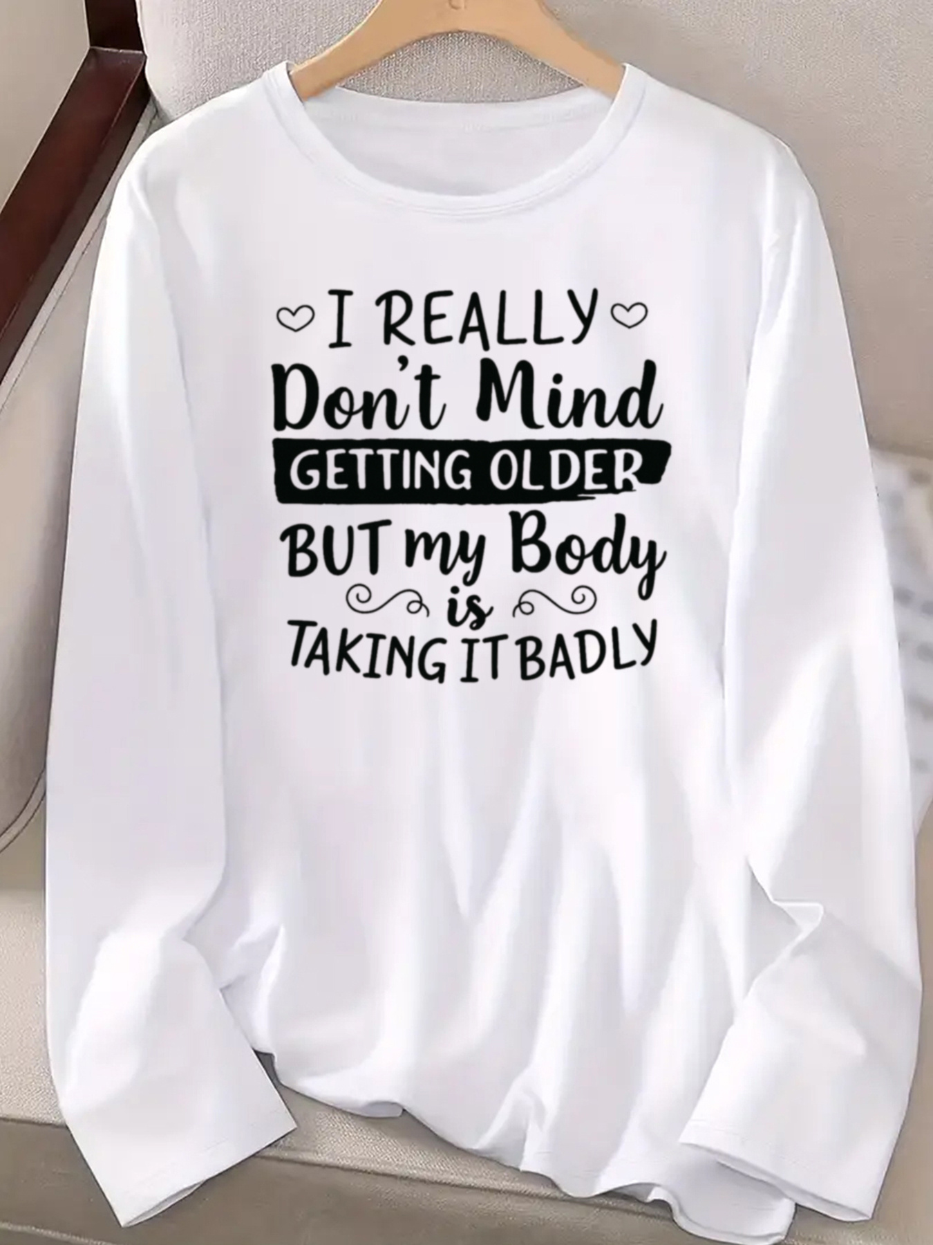 Camiseta de manga larga con ci - Women Fashion Quotes reseña y precio