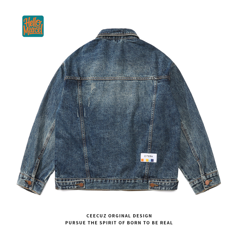HELLOMARCEL Chaqueta Vaquera d - Women'S Fashion Denim Jacket reseña y precio