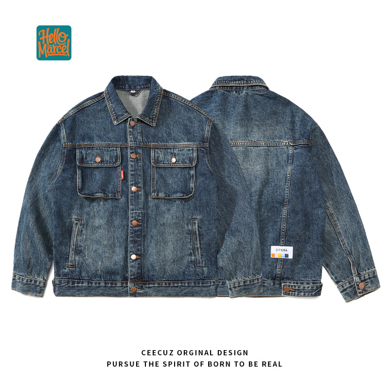 HELLOMARCEL Chaqueta Vaquera d - Women'S Fashion Denim Jacket reseña y precio