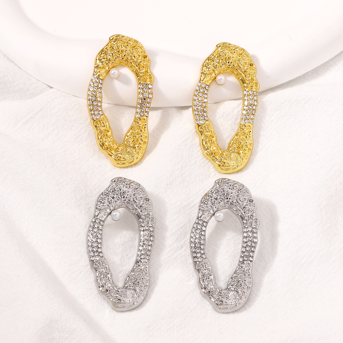 Pendientes de moda con incrust - Women'S Fashion E Commerce reseña y precio