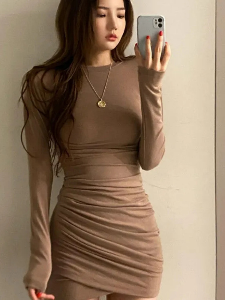 Minivestido de mujer con capa  - Bodycon Dress Women reseña y precio