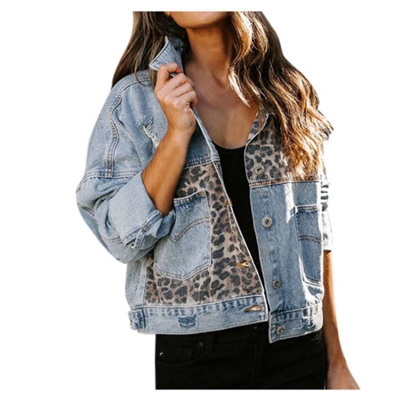 Chaqueta vaquera con costuras  - Women'S Fashion Denim Jacket reseña y precio
