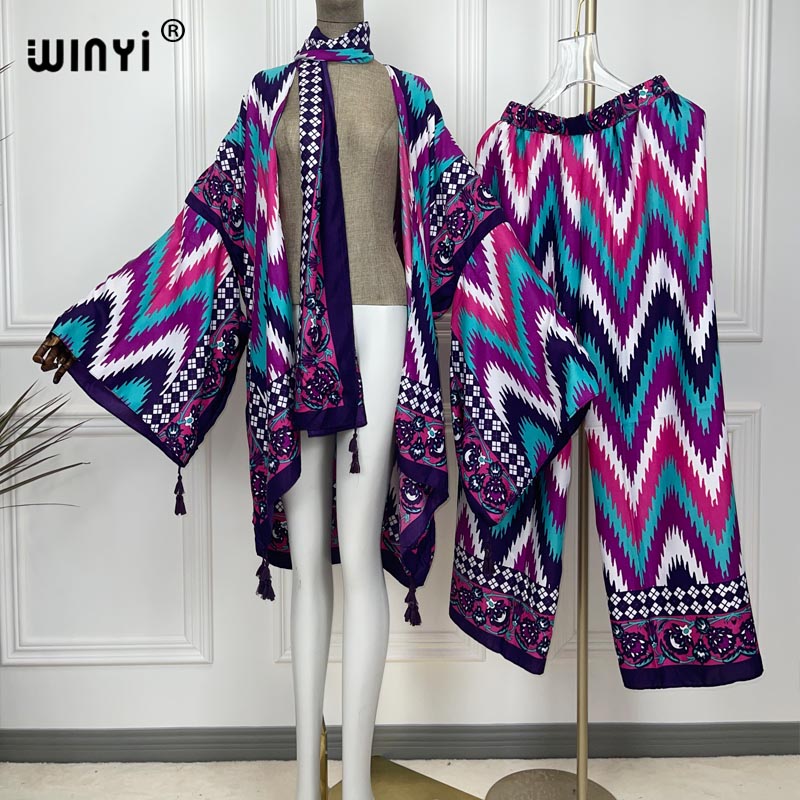 WINYI-traje de dos piezas para - Women'S Fashion Kimono reseña y precio