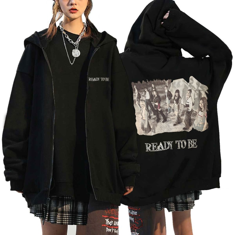Sudadera con capucha y cremall - Hoodie Women Oversized reseña y precio