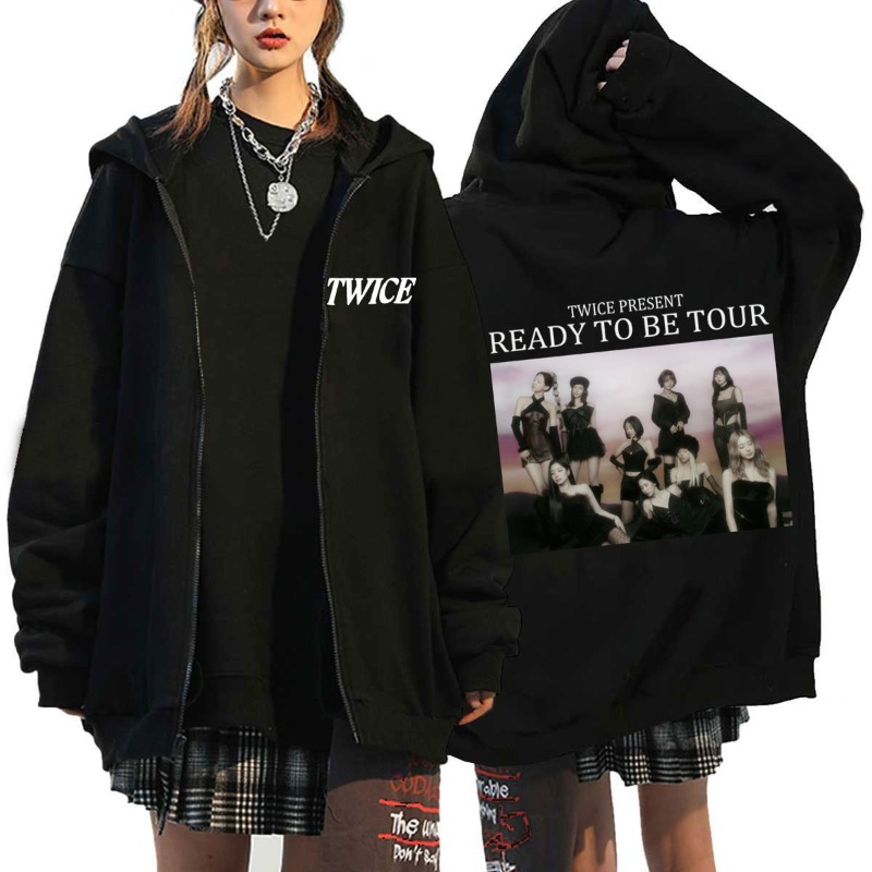 Sudadera con capucha y cremall - Hoodie Women Oversized reseña y precio