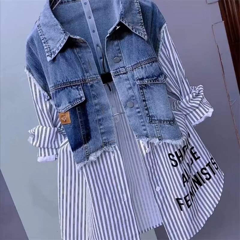 2025 nueva moda Primavera/Vera - Women'S Fashion Denim Jacket reseña y precio
