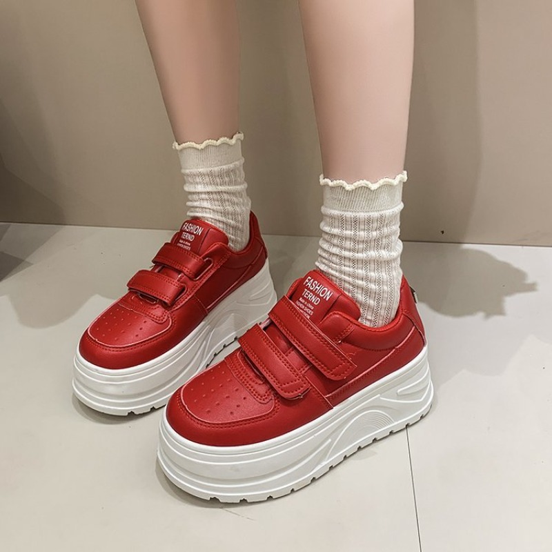 Zapatillas Blancas Nuevas para - Women'S Fashion Velcro Sneakers reseña y precio