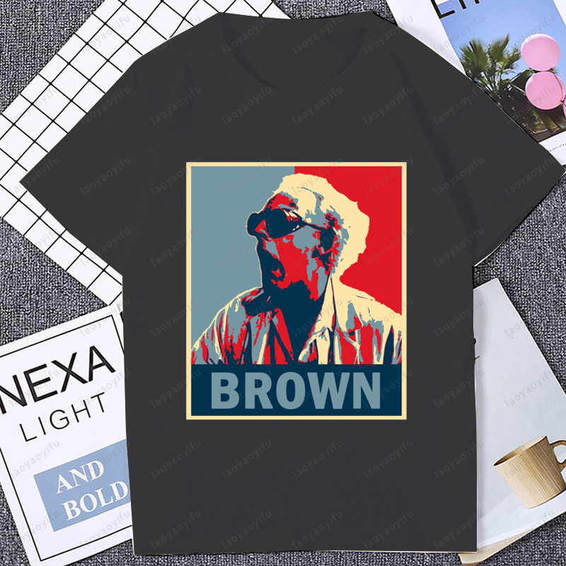 Camiseta marrón clásica de Reg - Women Fashion 80S reseña y precio