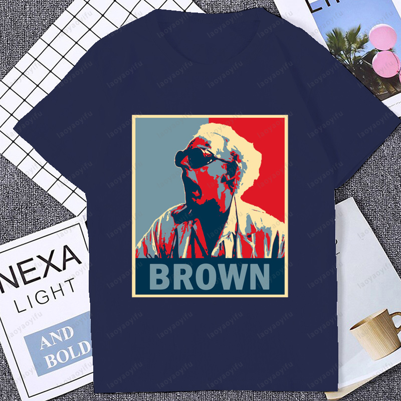Camiseta marrón clásica de Reg - Women Fashion 80S reseña y precio